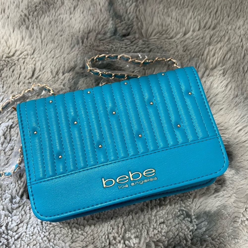 Bebe blue color cross body - Picture 1 of 3